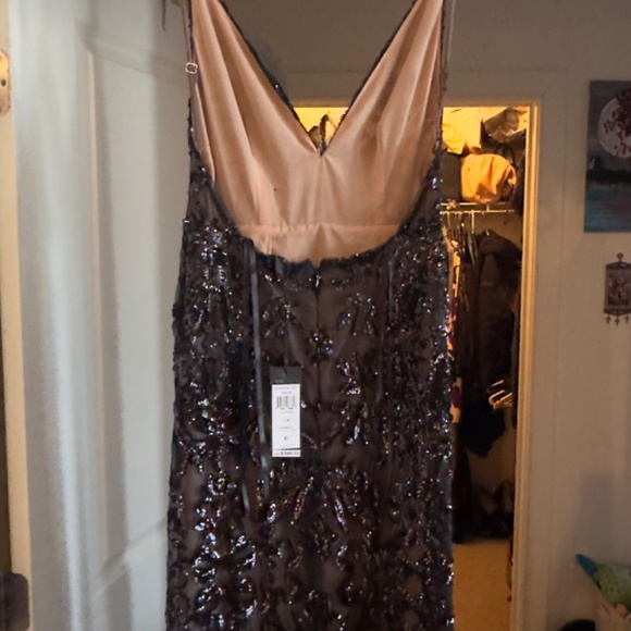 BCBGMax Embellished Evening Gown - Picture 10 of 11